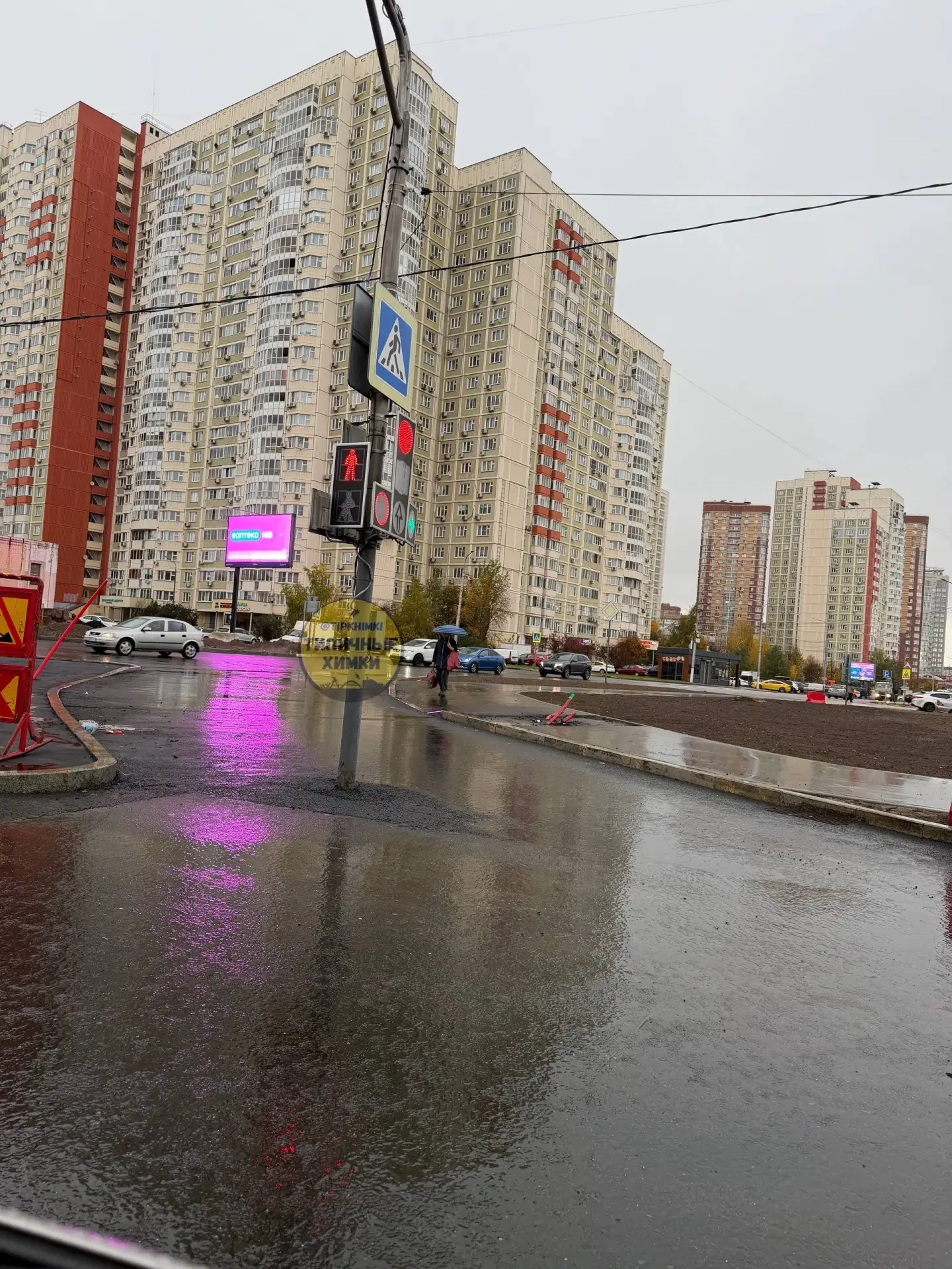 ‼️Осторожнее на повороте с Новокуркинского ш. на Молодежный пр-д!