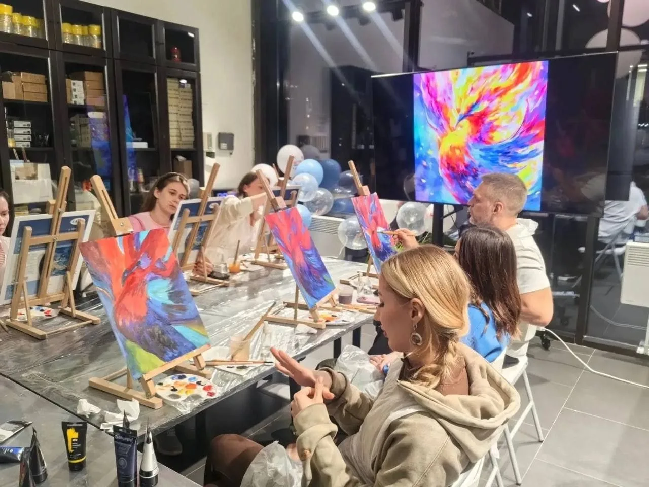 🎨 На Ходынке прошёл творческий вечер