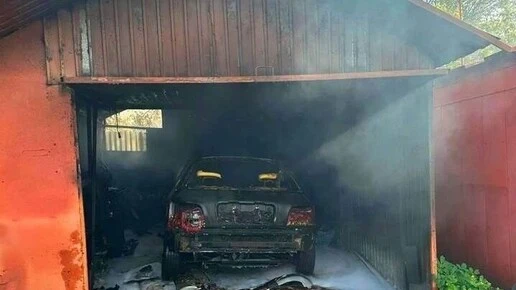 Три автомобиля сгорели в Курской области за сутки