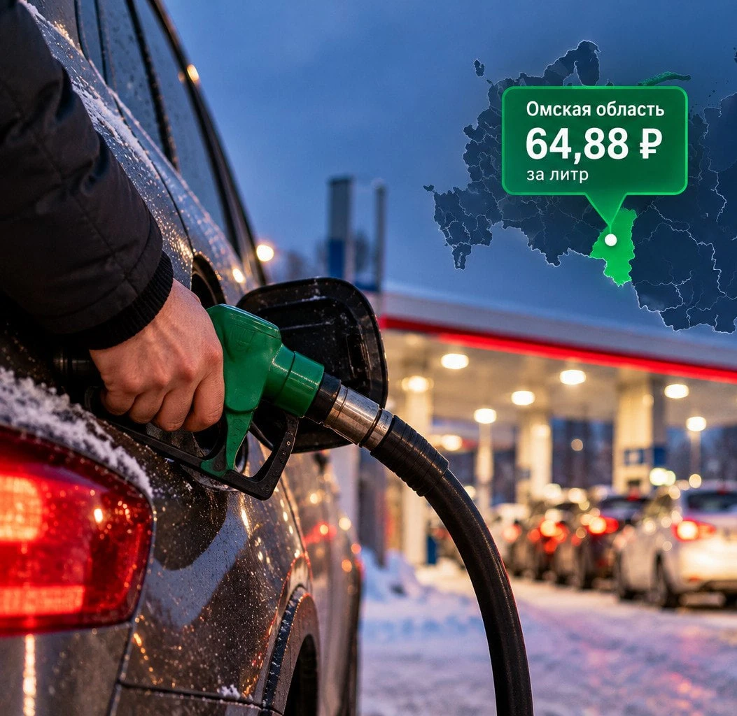 ⛽️ Омичи стоят в очередях на заправках, а Росстат называет наш бензин самым дешёвым в Р...
