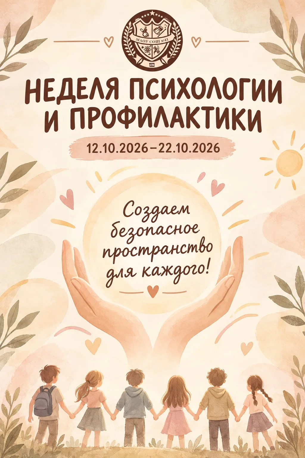 🛡 Неделя профилактики и психологии: «Безопасность начинается с тебя!»