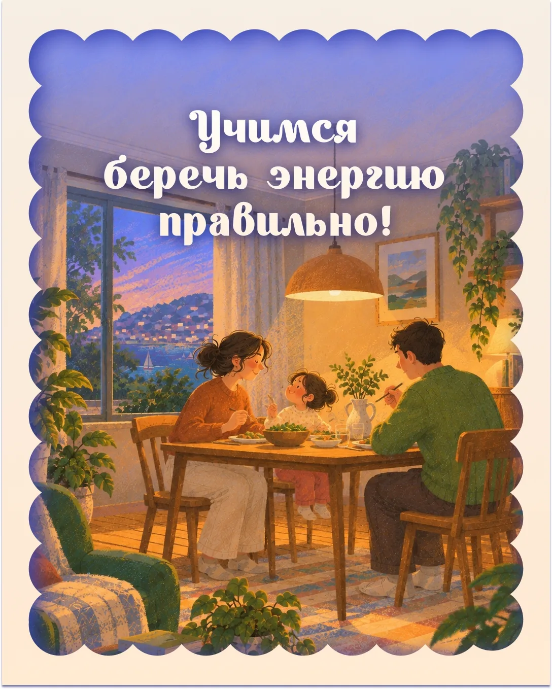 💡  Экономить энергию просто! Начать можно с привычных повседневных действий: выключать...