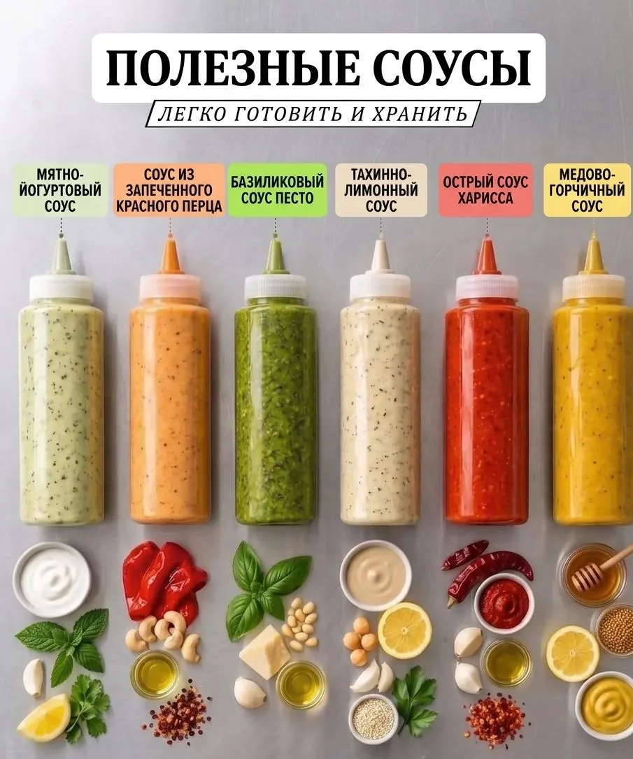 Полезные соусы