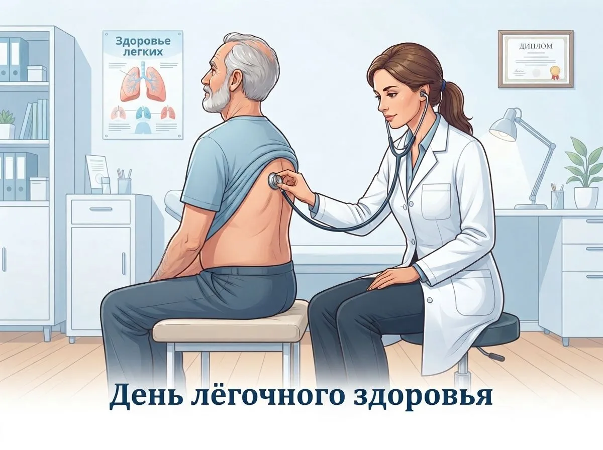 ⚡Всемирный день лёгочного здоровья отмечается ежегодно 14 октября. Эта дата появилась в...