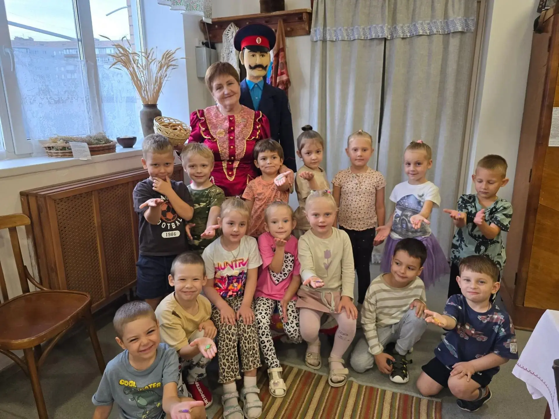 🍁  На праздник Покрова Пресвятой Богородицы дошколята ДОУ «Солнечный» детского объедин...