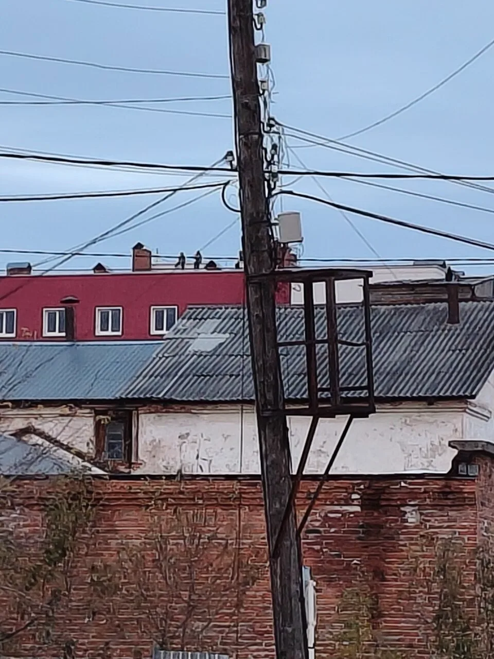 Чьи дети на крыши новой девятиэтажного дома сидят ? Анонимно пожалуйста