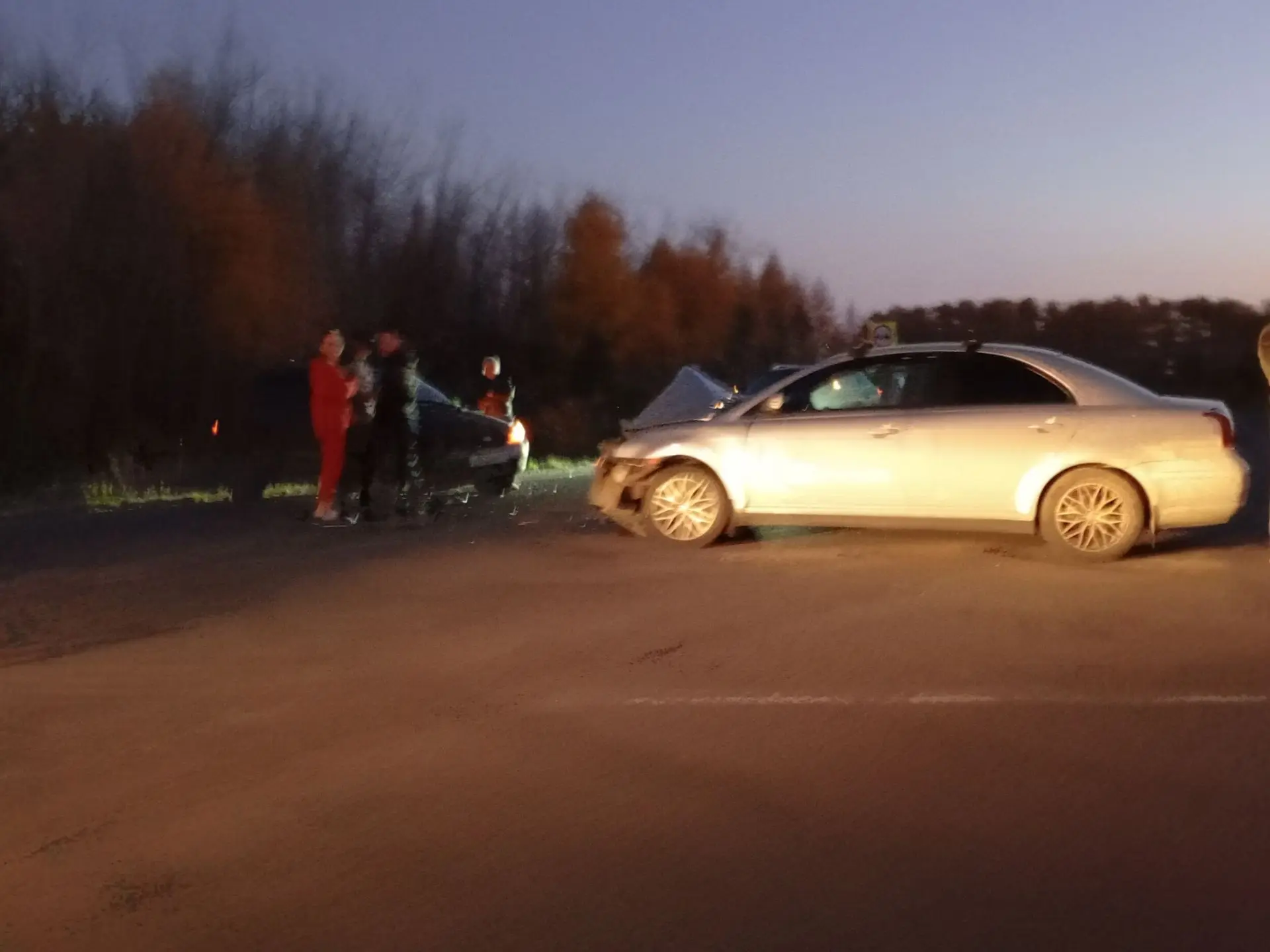 Между Раевкой и Белебеем, поворот на Стерлибаш жетское ДТП