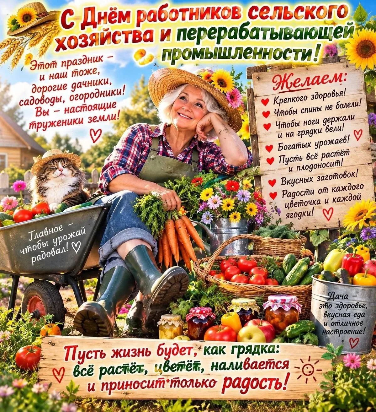 🍁Центр активного долголетия поздравляет всех наших ветеранов с Днем работников сельско...