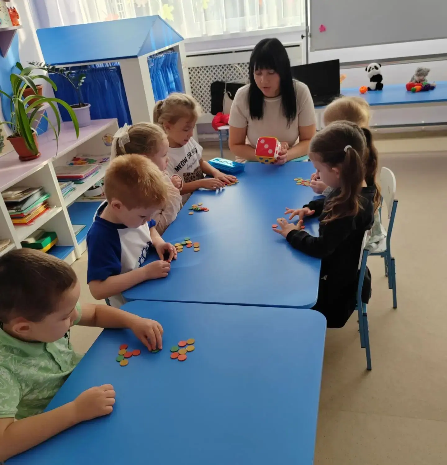 В детском саду №4 полным ходом идёт подготовка к школе! 📚🔢