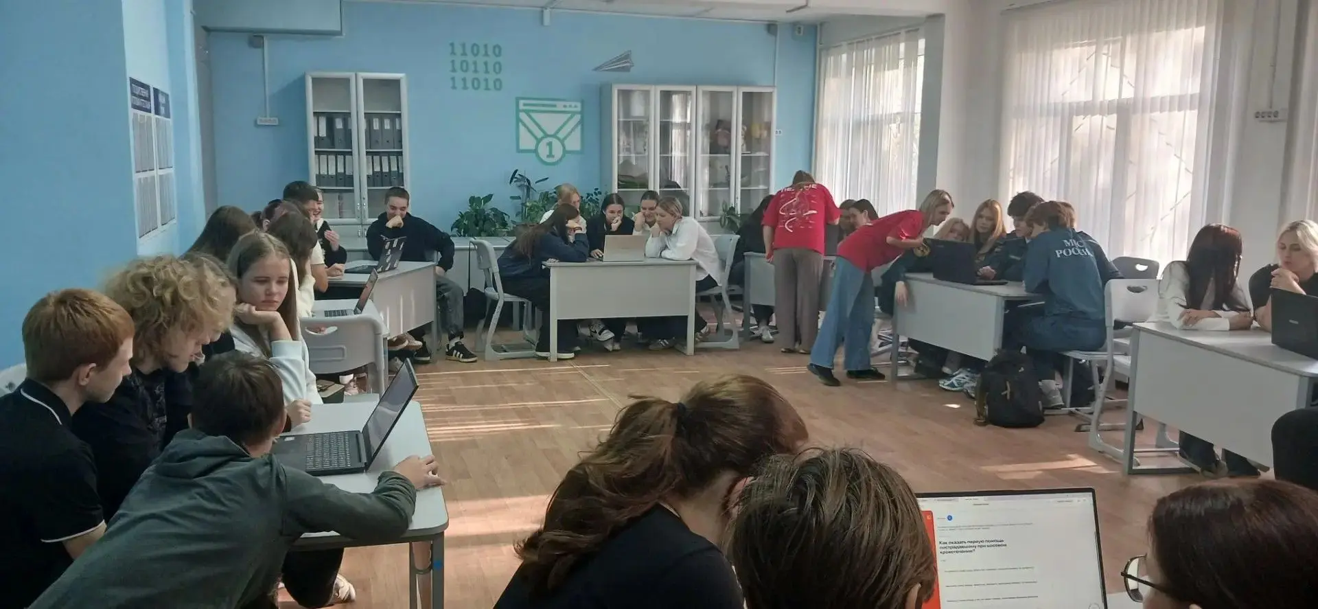 🚑В нашем округе 9 октября прошел муниципальный этап Всероссийского чемпионата по перво...