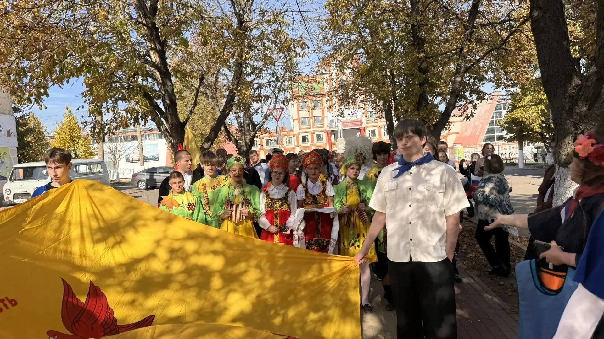 9 октября в проекте «Дружба народов — сила России» прошел флешмоб «Национальное многоцв...