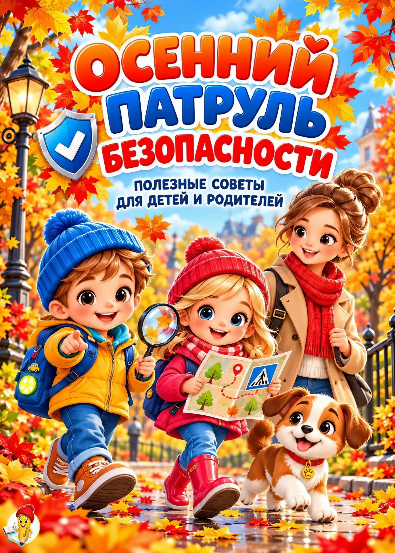 Золотая пора без забот: делаем осенние прогулки с малышами безопасными и радостными 🍂👶