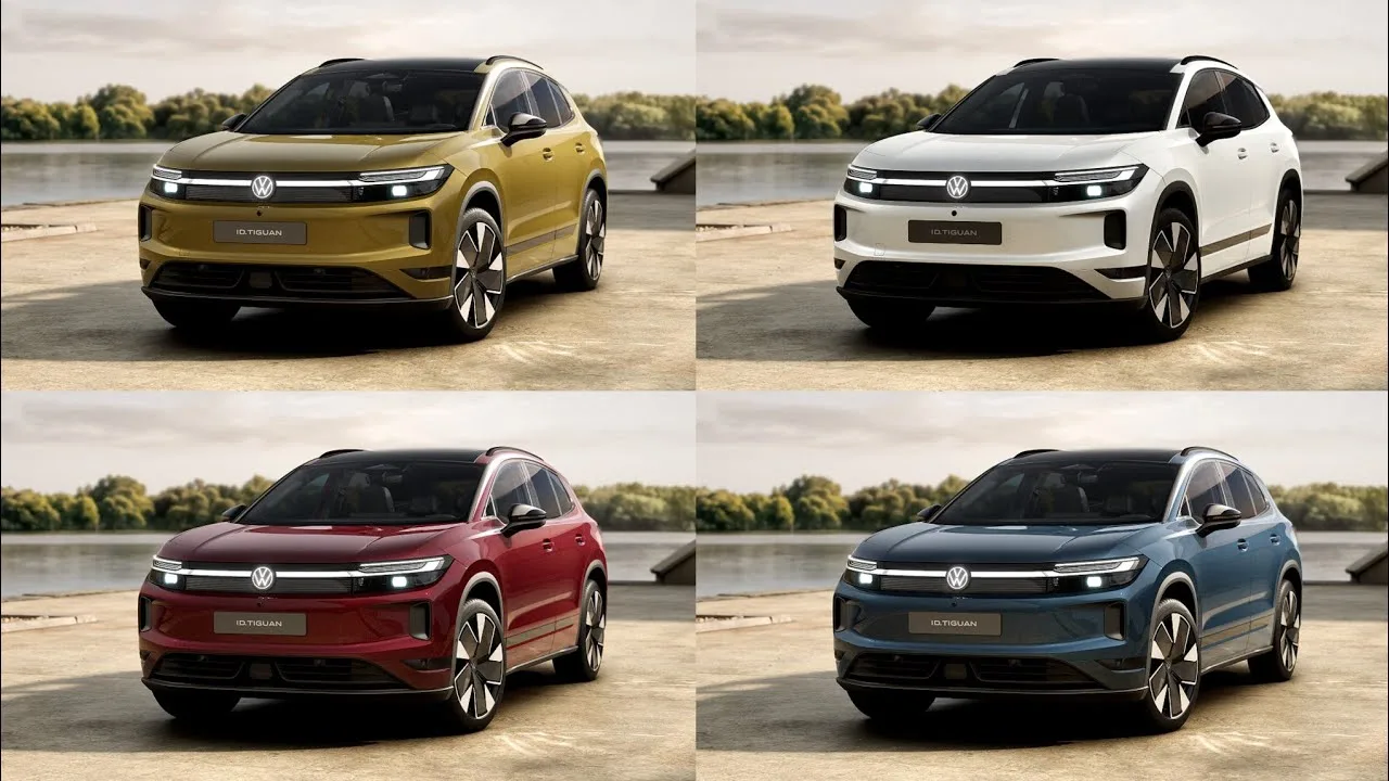 🚗 All New Volkswagen ID TIGUAN - COLOURS