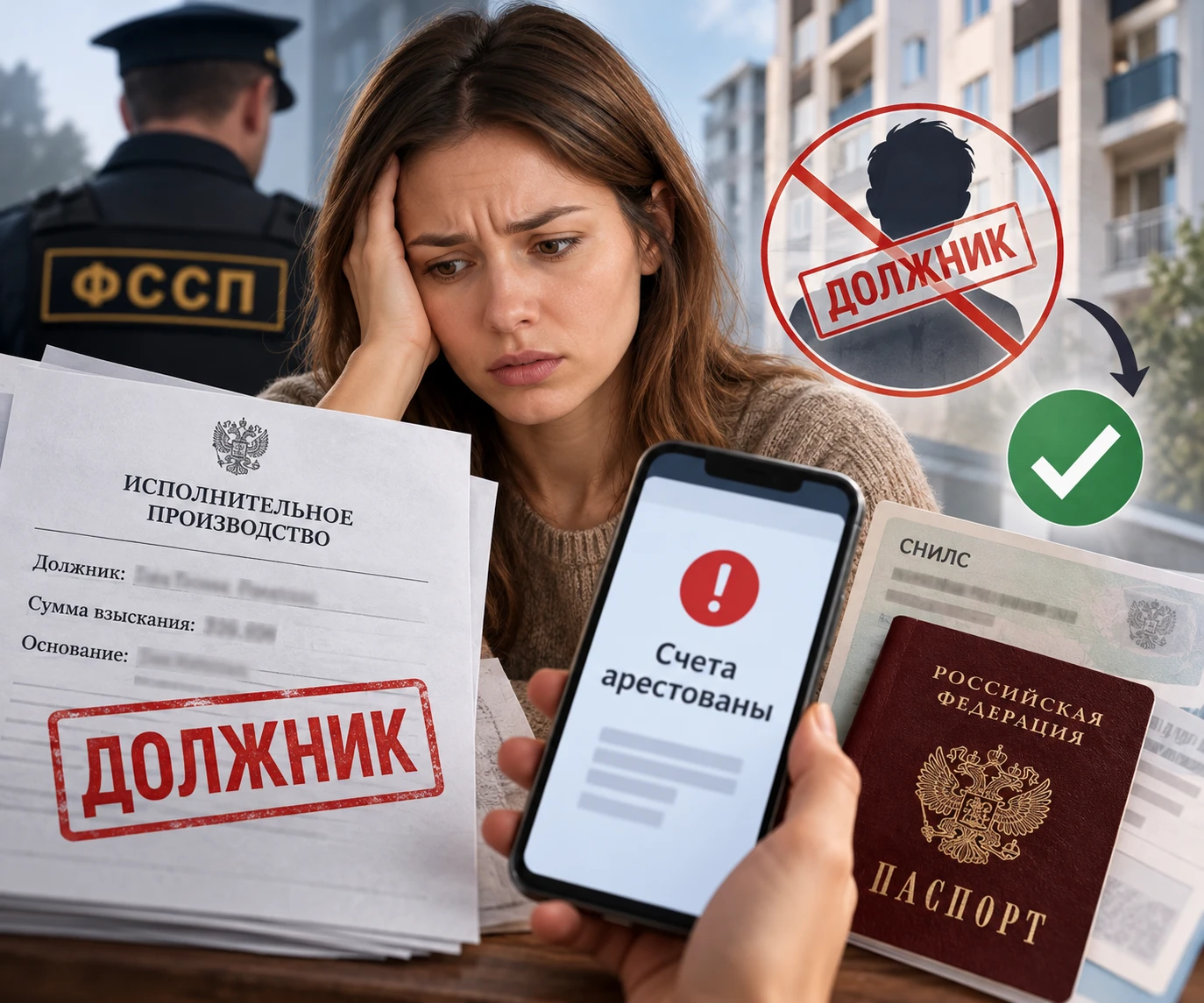 👥 На Кубани восстановили права 15 граждан, которых ошибочно приняли за должников