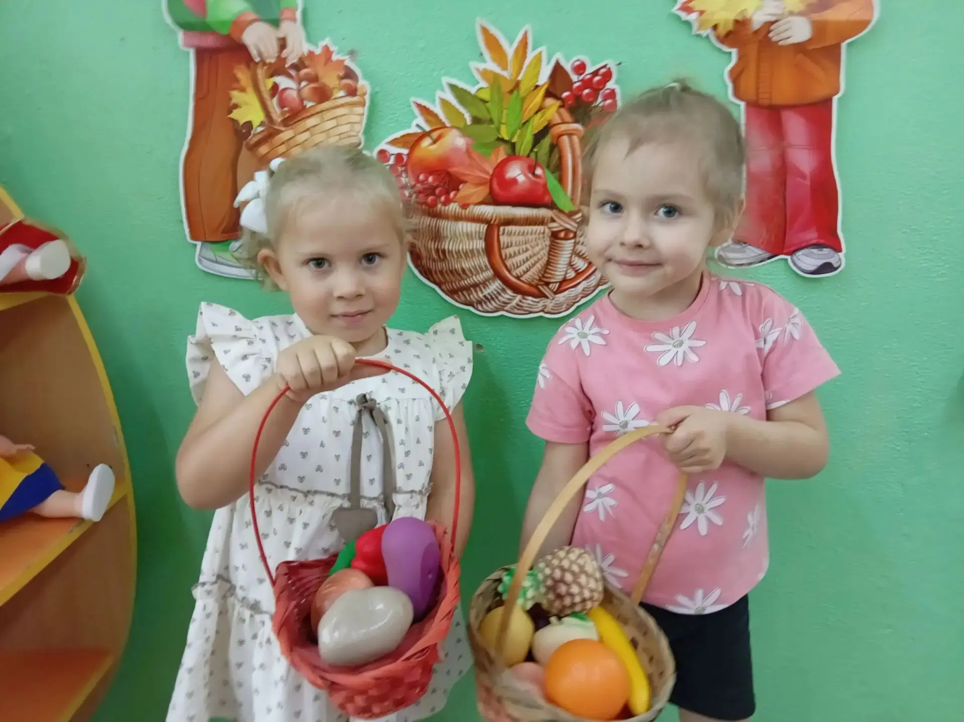🍎🥕 «Что растёт в саду и огороде»: добрые игры в детском саду! ✨