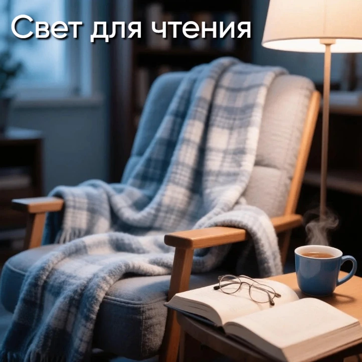 КАКОЙ СВЕТ НУЖЕН ДЛЯ ЧТЕНИЯ?