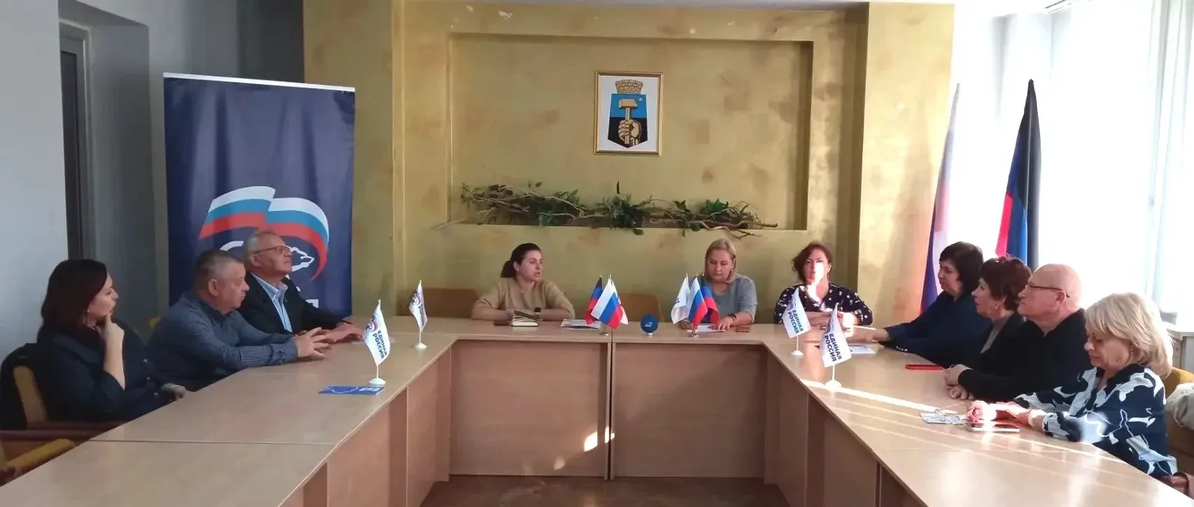 🏙 Сегодня, 9 октября, приняла участие в рабочем совещании в Управе Калининского внутри...