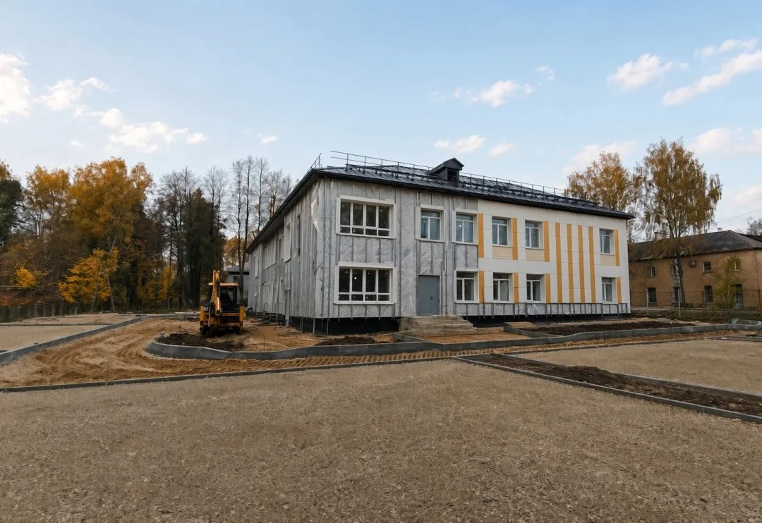 🏗️ Капремонт детсада в Наро-Фоминске: готовность 70%