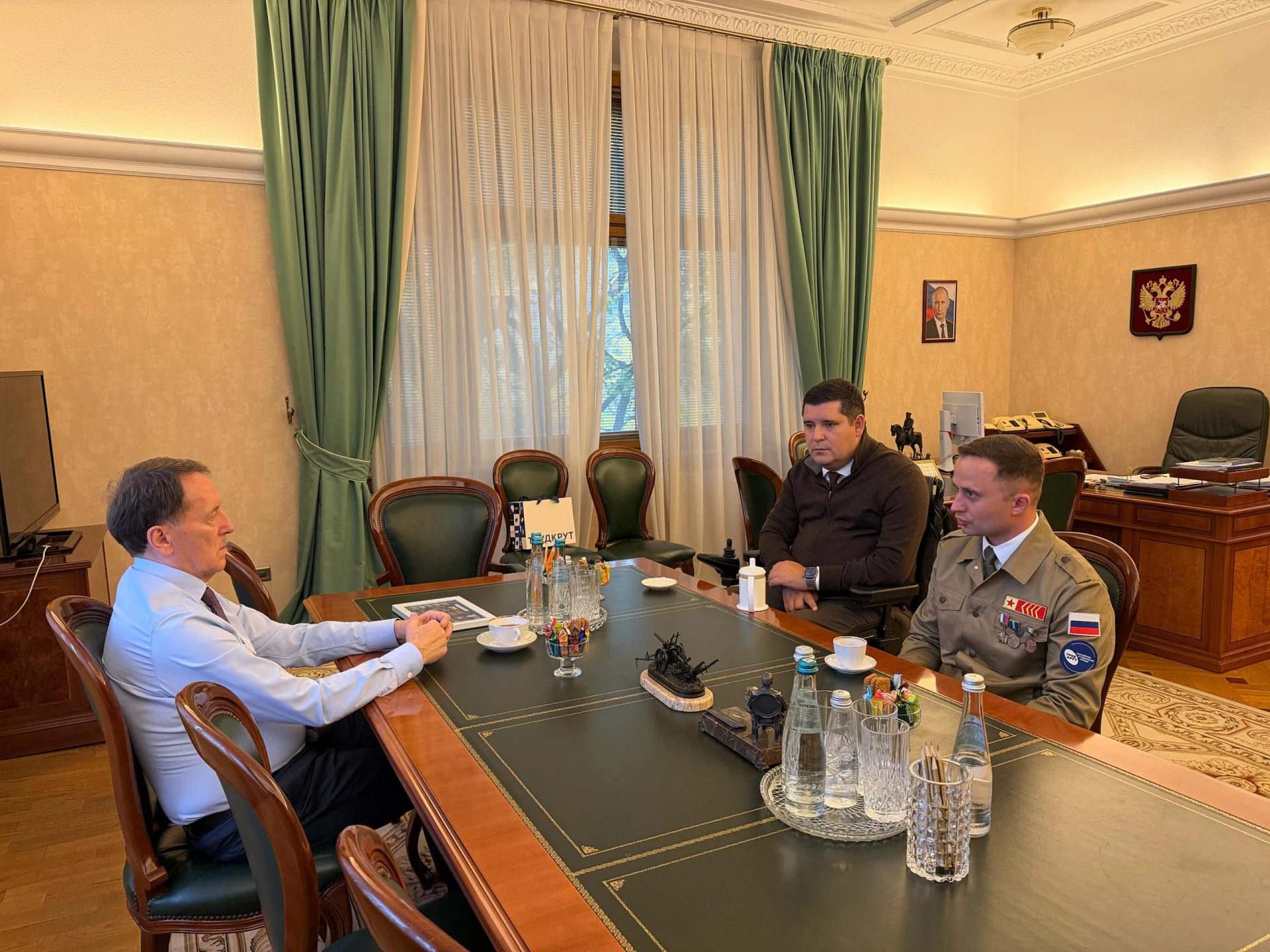 ➡️ Сегодня встретились с заместителем Председателя Госдумы Алексеем Васильевичем Гордее...