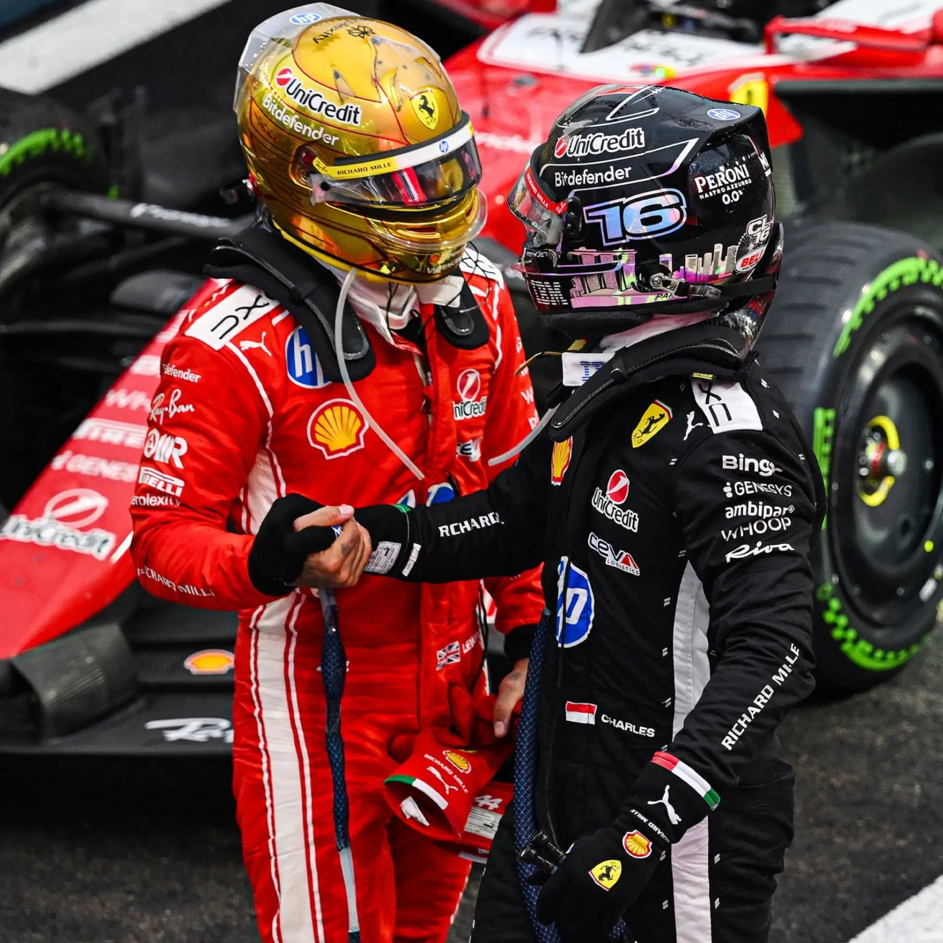 🏎🤝 Уверен, что Макс будет очень быстр, но если мы с Леклером будем действовать сообща...