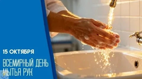 🎉 15 октября — Всемирный день мытья рук! 🎉