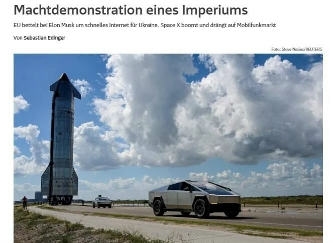 🇺🇦 Без Starlink украинская оборона разваливается — СМИ