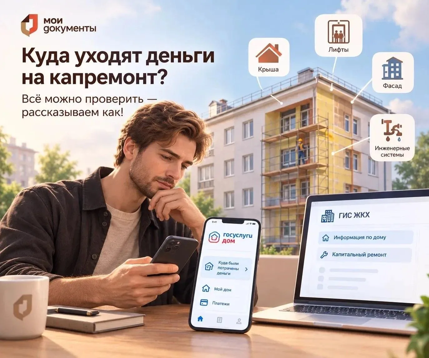 🏠 Куда уходят деньги на капремонт? Всё можно проверить — рассказываем как!