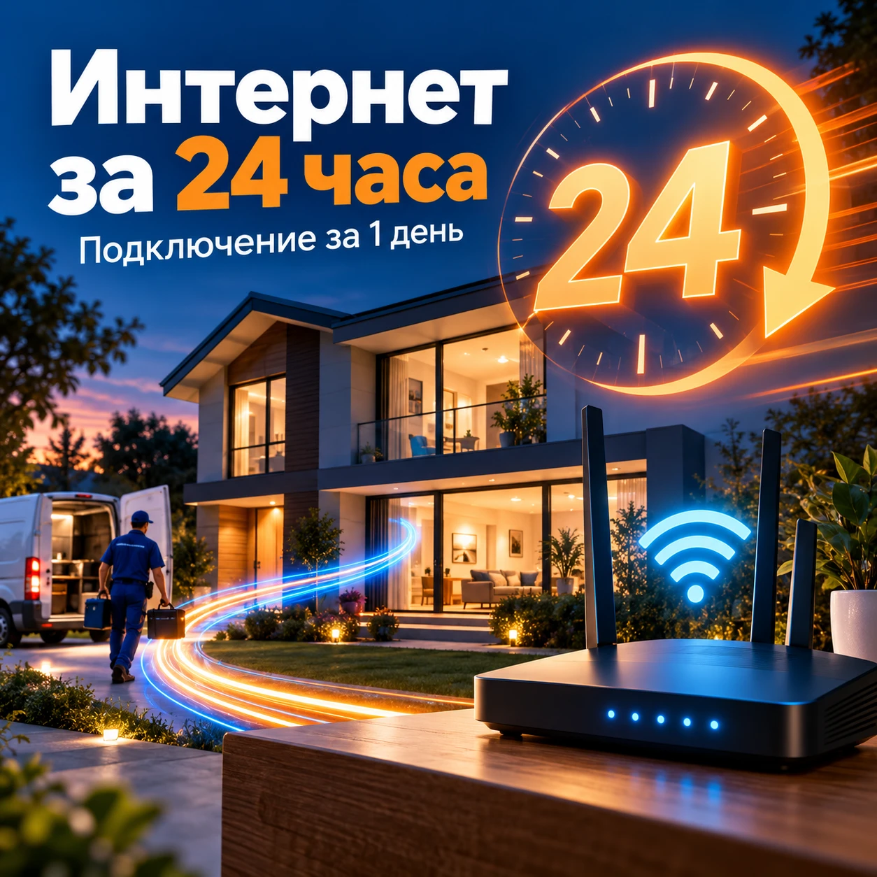 🚀 Интернет нужен уже завтра?