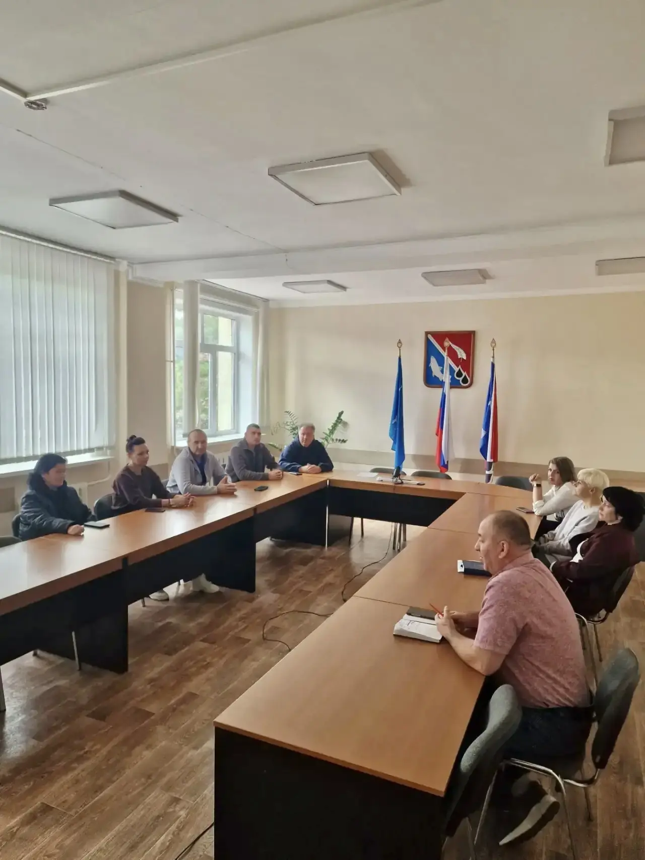Ногликский район вошел в осенне-зимний период.