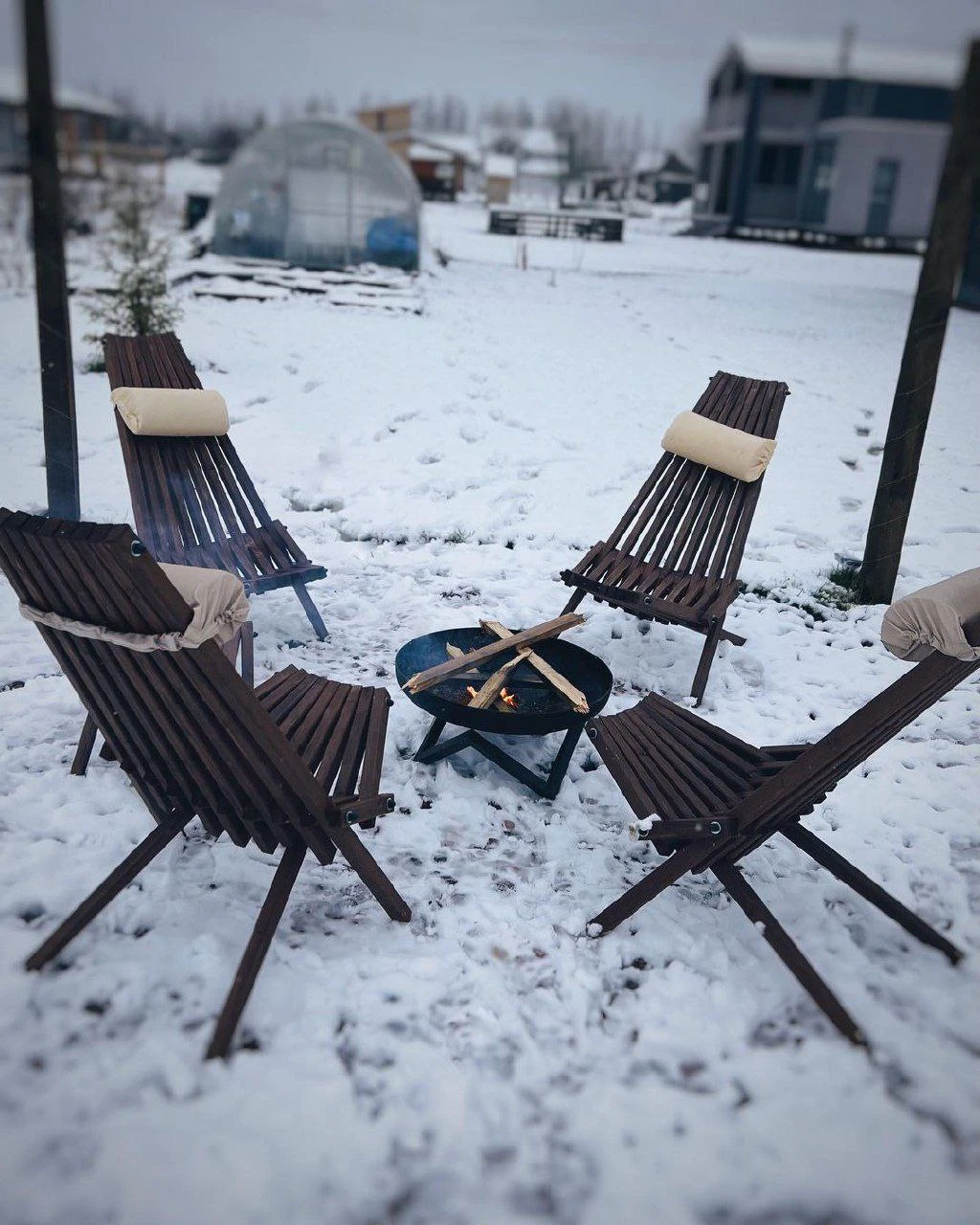 Сегодня немного зимних костровых, так как зима уже рядом совсем🥶