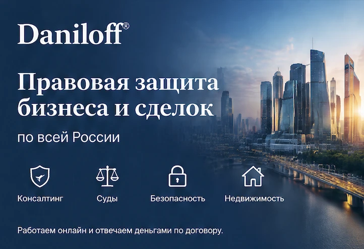 🛡 Правовая защита бизнеса и сделок — по всей России