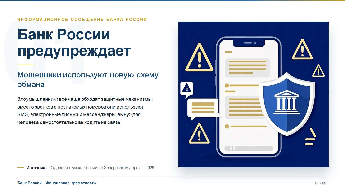 Банк России предупреждает: мошенники используют новую схему обмана
