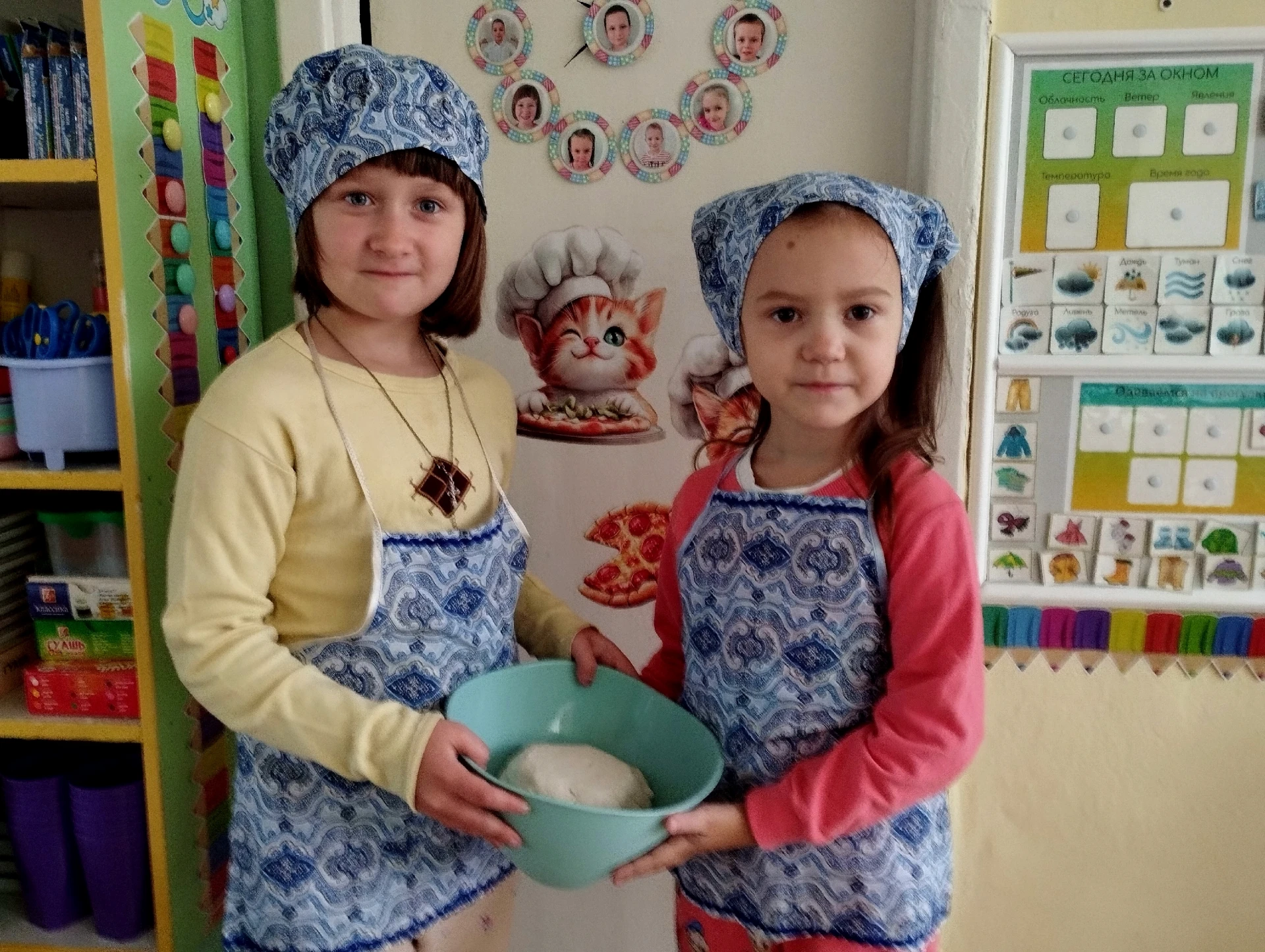 Маленькие хозяйки из «Журавушки» учились печь хлеб