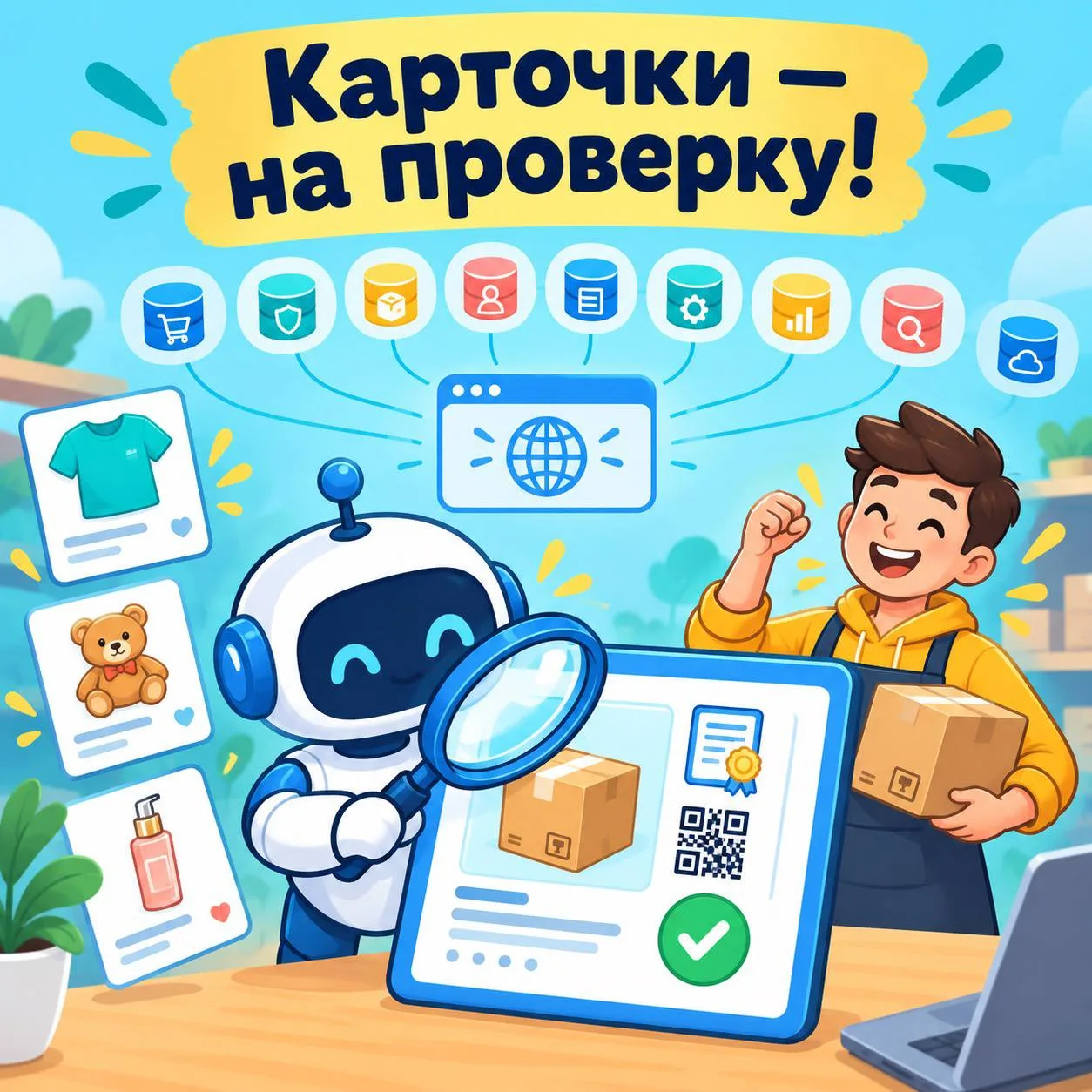 Маркетплейсам открыли бесплатный доступ к государственному сервису проверки карточек то...