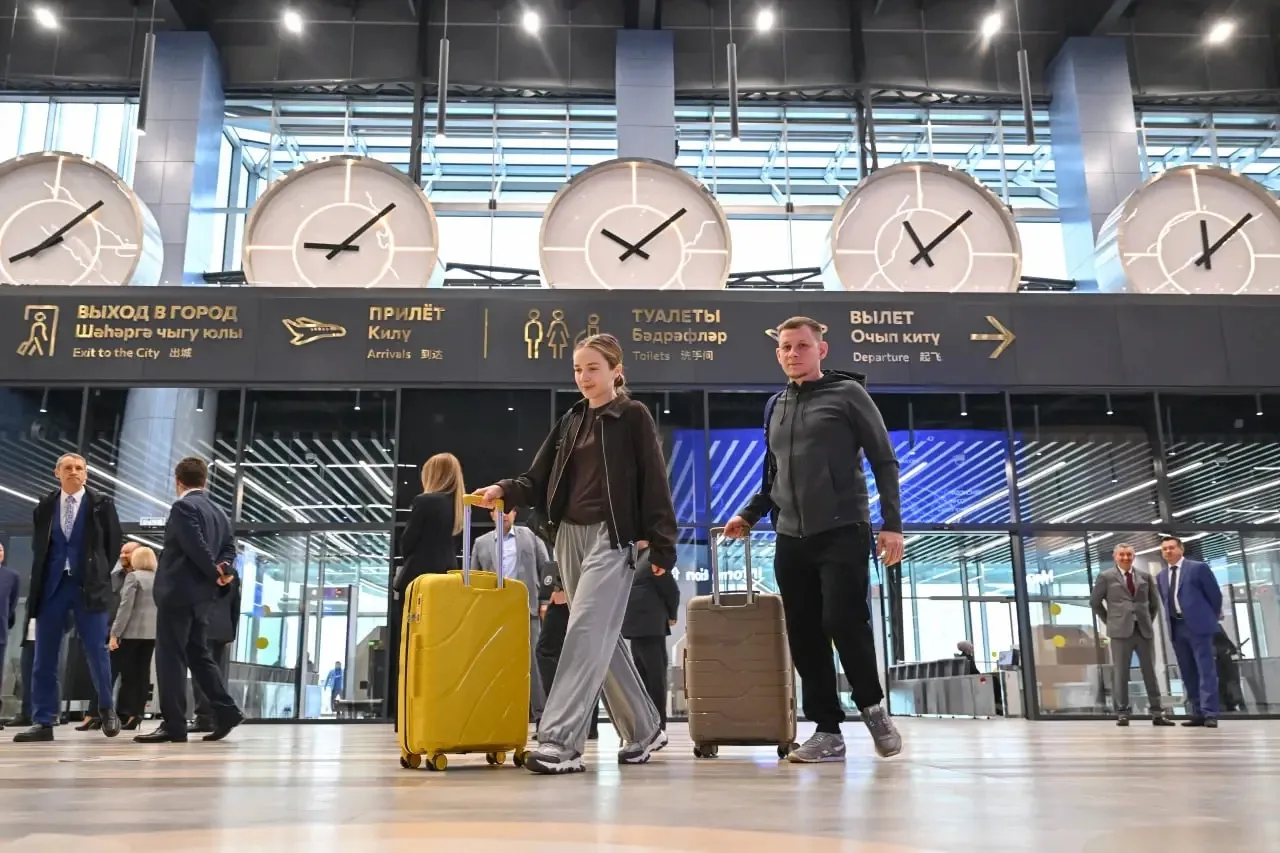 👀✈️Посмотрим, как выглядит новый терминал казанского аэропорта