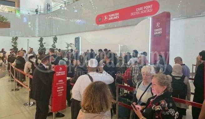 ✈️ Три часа в самолёте — и обратно в аэропорт: рейс Turkish Airlines в Петербург отменили