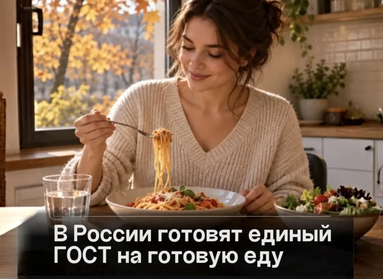 ГОСТ на готовую еду  из супермаркетов и сервисов доставки появится в России.