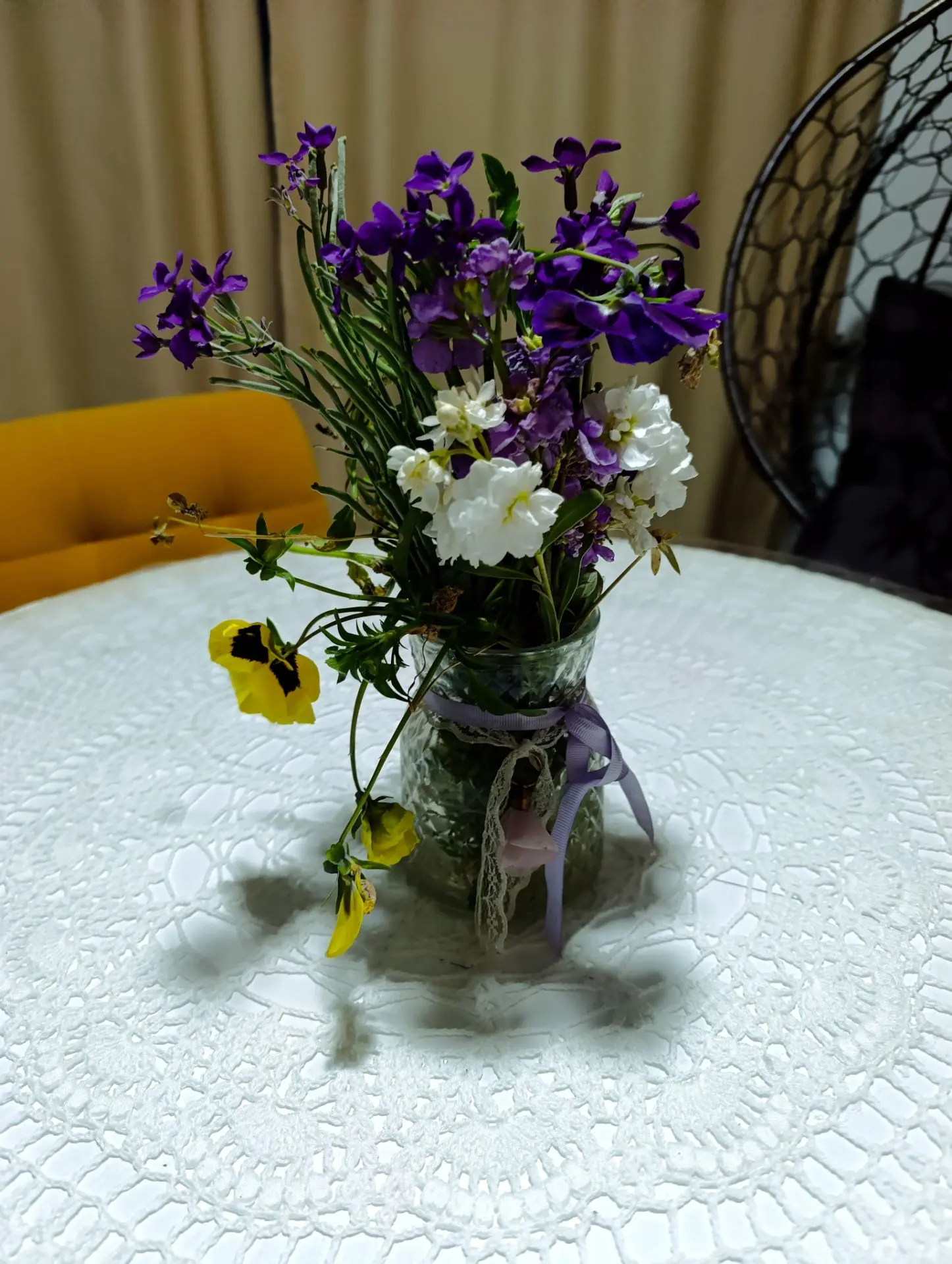 Ну вот и последний букет с клумбы уходящего сезона)