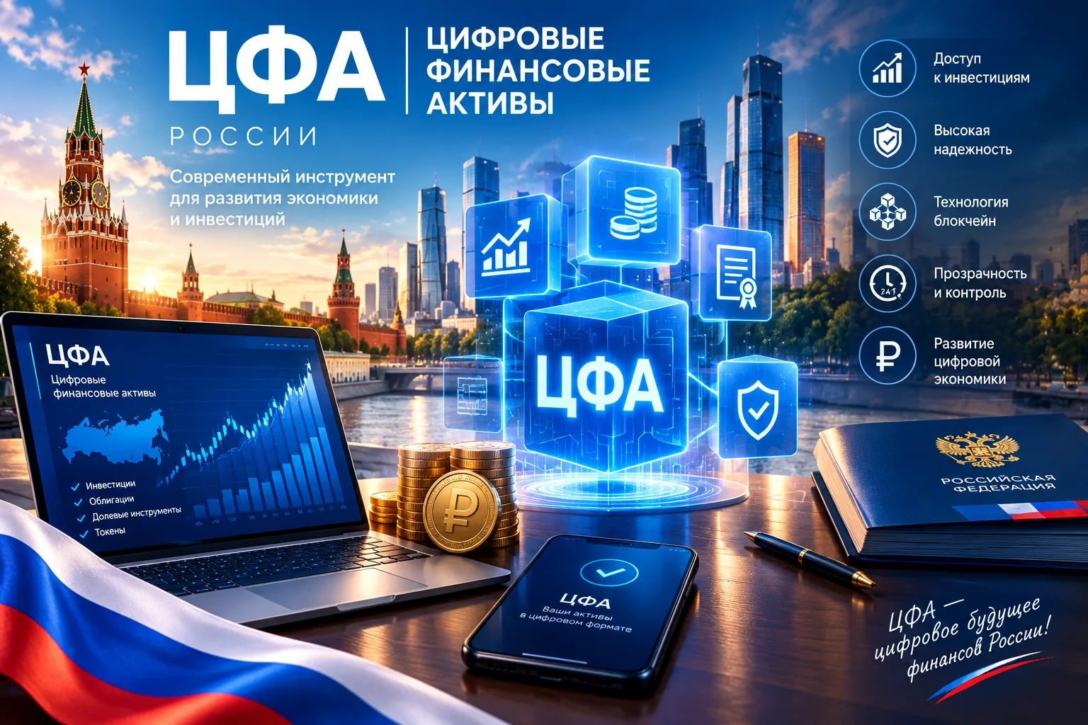 🇷🇺 Осенью объем тендеров по цифровым финансовым активам (ЦФА) может превысить 100 млр...