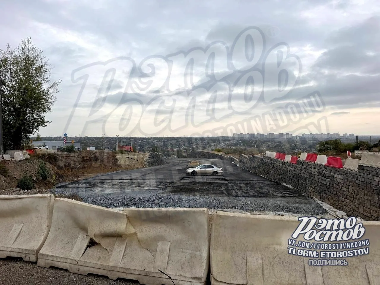 🚧 Дорогу к Суворовскому строят