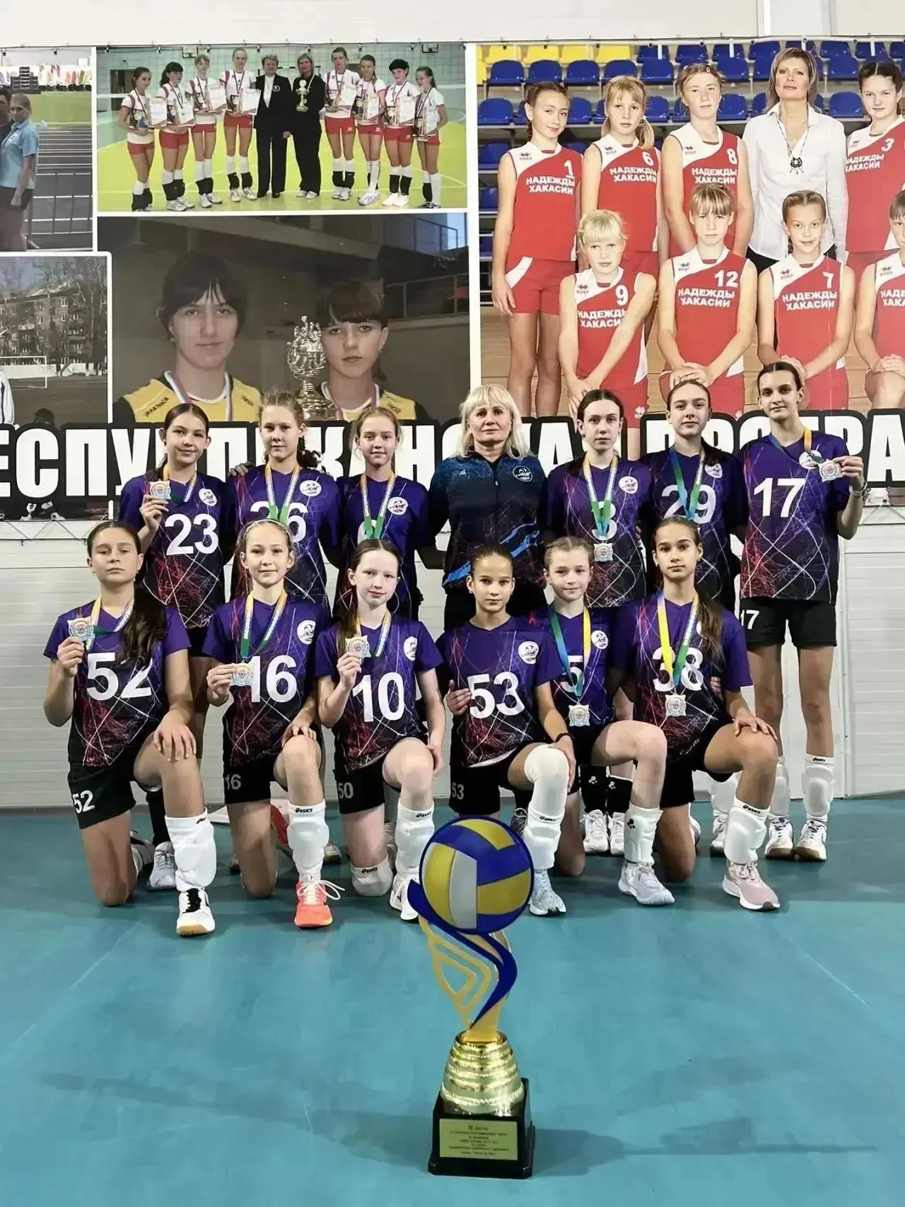 Волейбольное серебро: поздравляем девчонок из СШОР «Енисей»🏐🤝