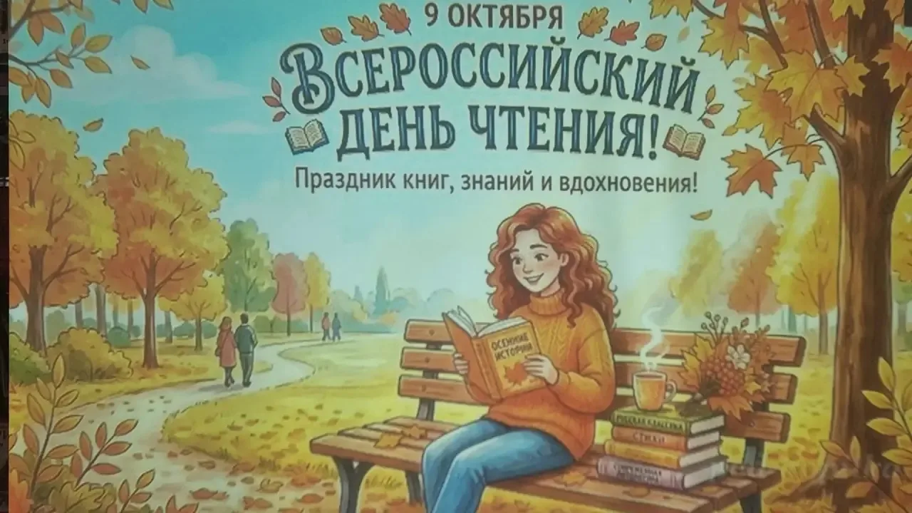 9 октября- День чтения книг! 📚