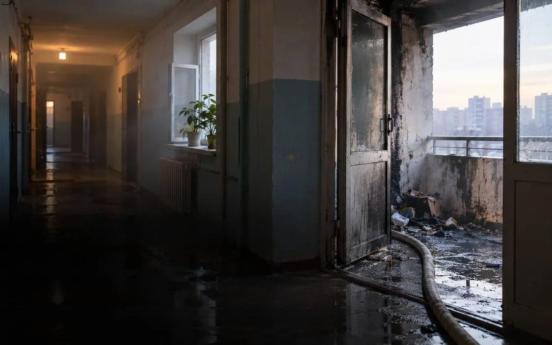 🔥В Волгограде огнеборцы ликвидировали пожар в общежитии на улице Жолудева.