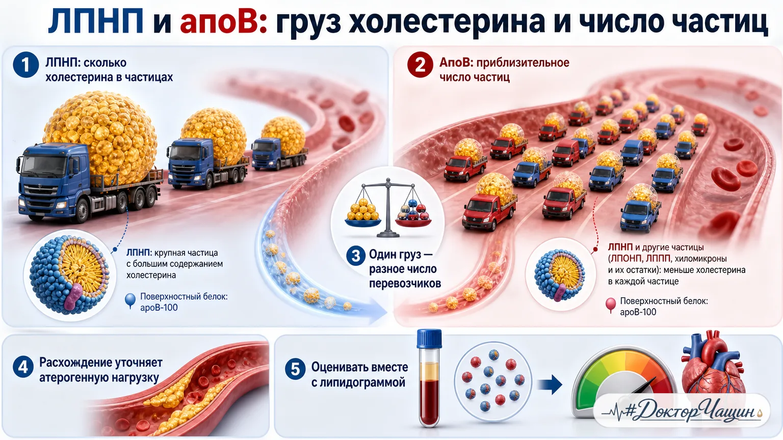 🧬 ЛПНП в норме — значит, риска нет? Не всегда: что может показать аполипопротеин B