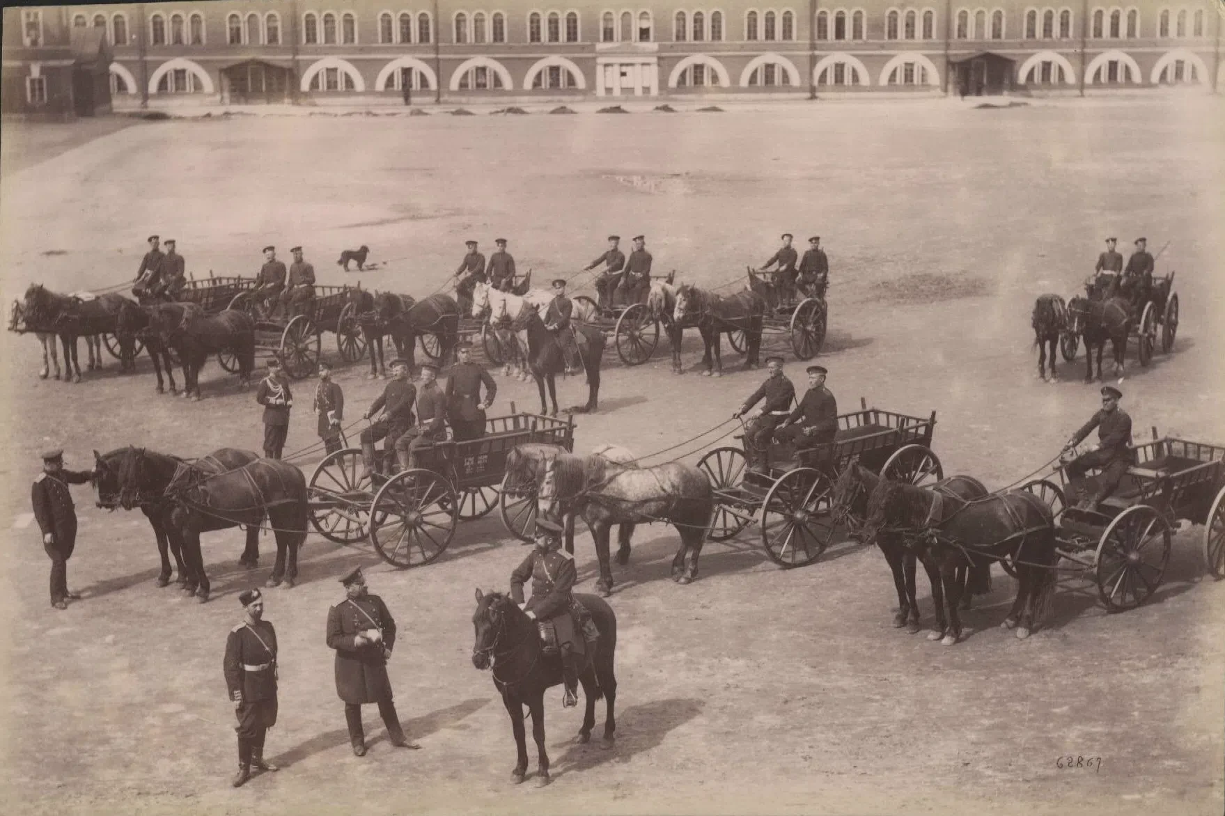 1892 год. Большой Сампсониевский / Лесной / Литовская.