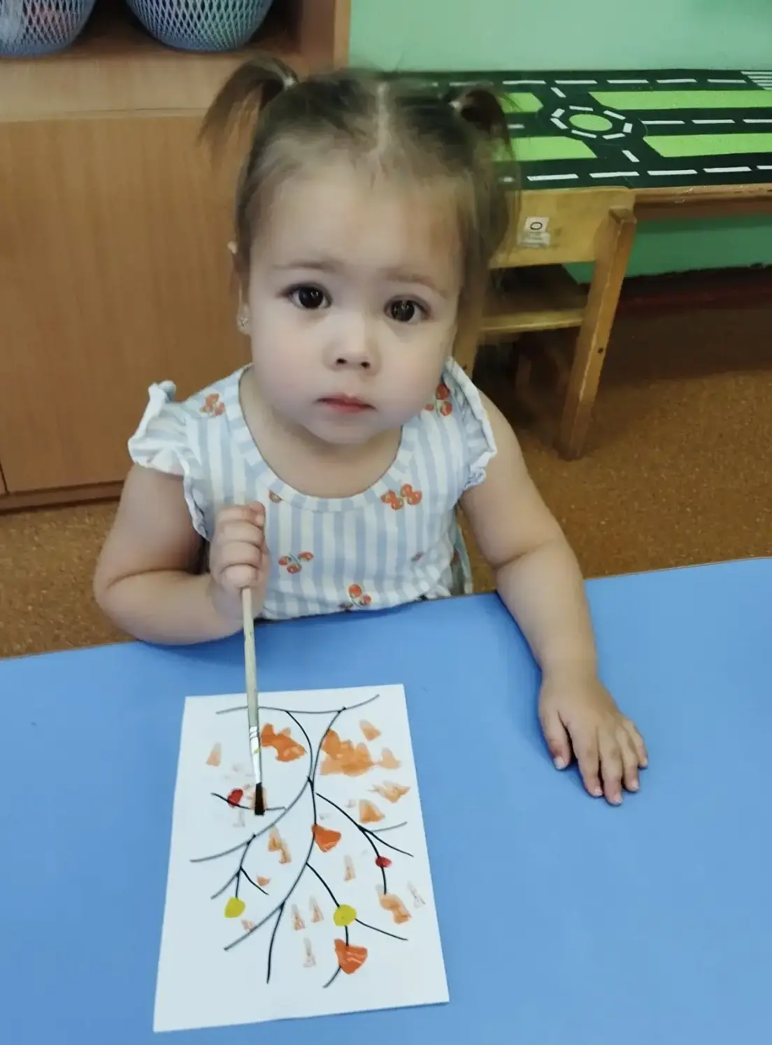 Наши маленькие художники! 👨‍🎨👩‍🎨