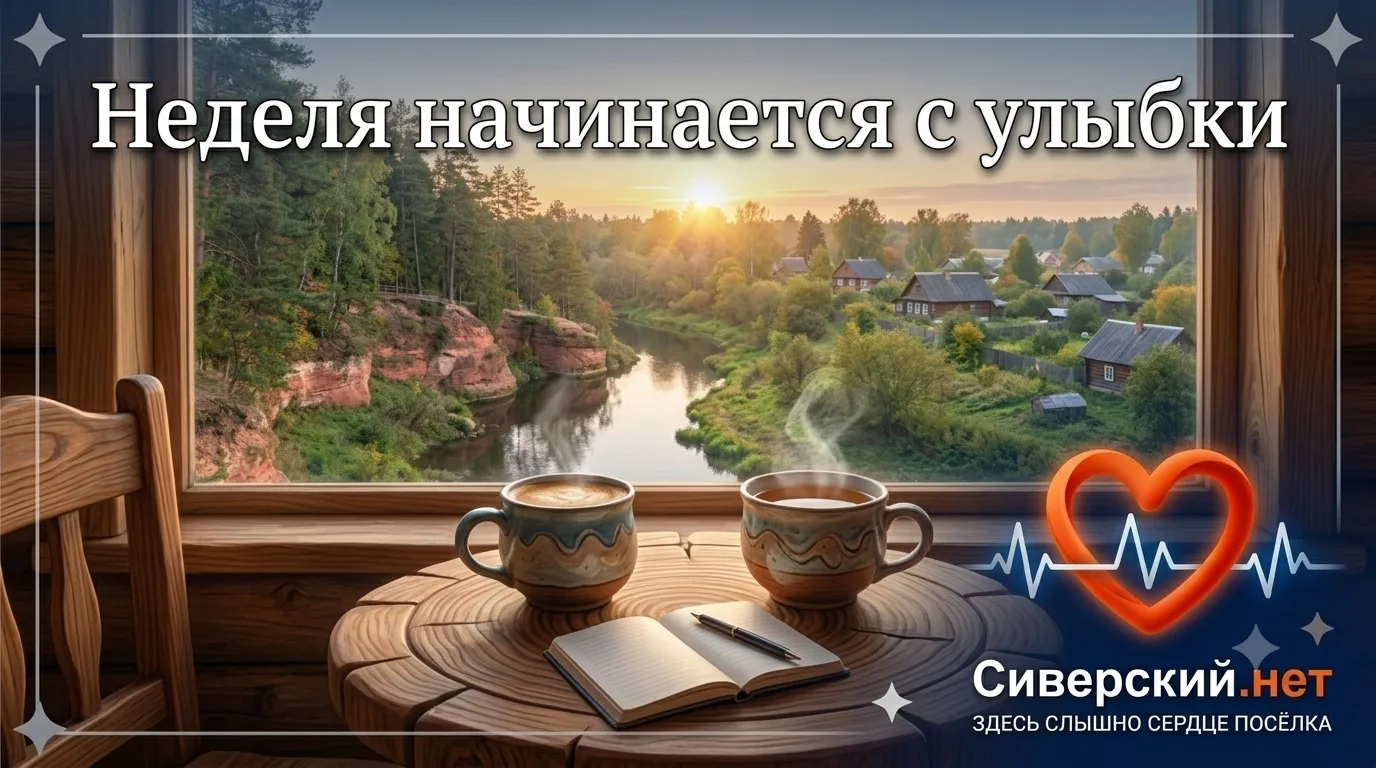 ☕️ Рубрика «Неделя начинается с улыбки» — заряжаемся бодростью и добрым настроением!
