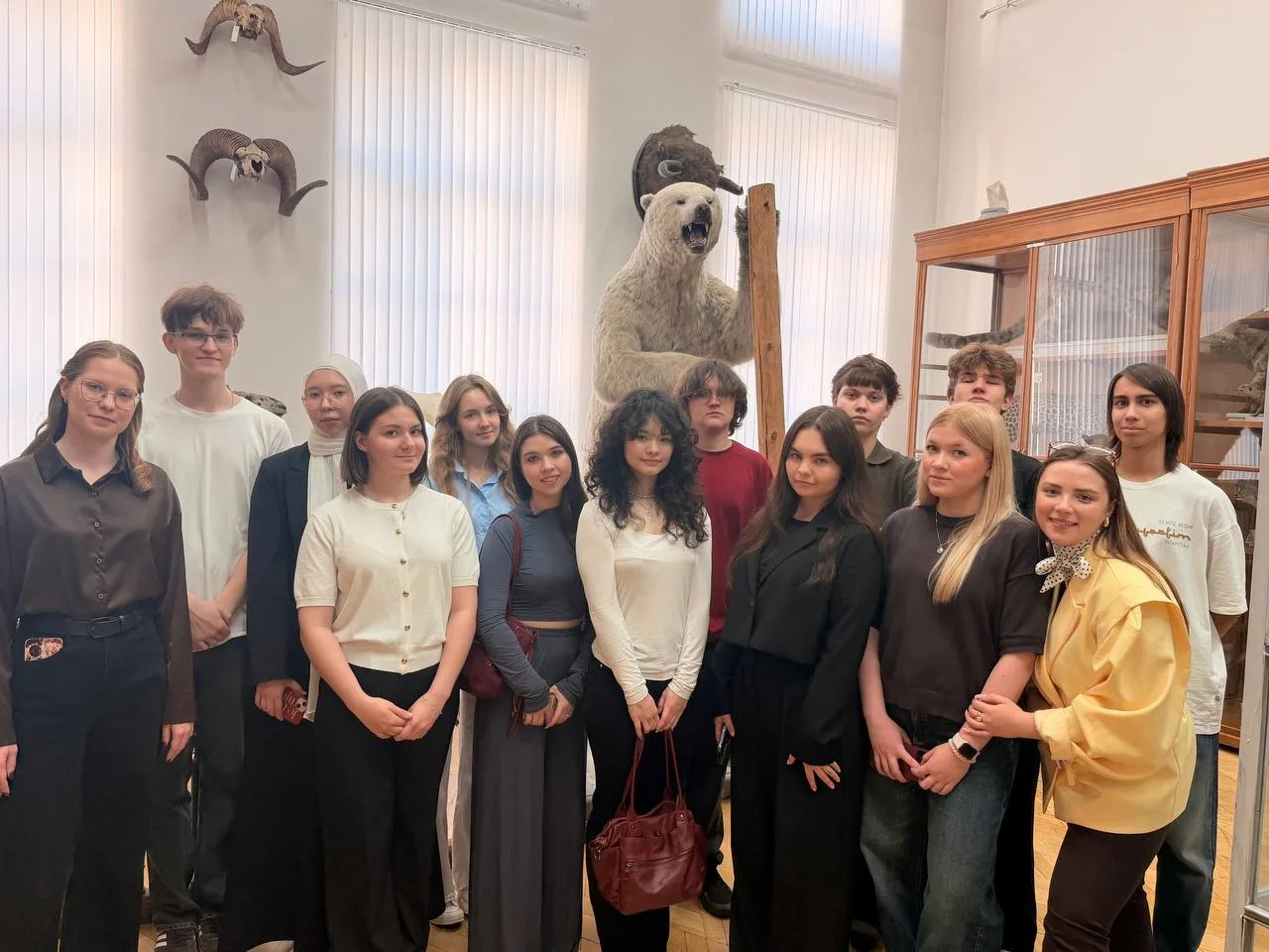 Студенты группы 04.2-610 посетили Зоологический музей КФУ🏛