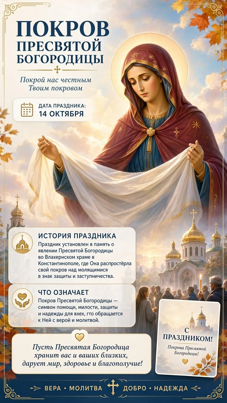 Пусть Богородицы хранит нас и наших близких