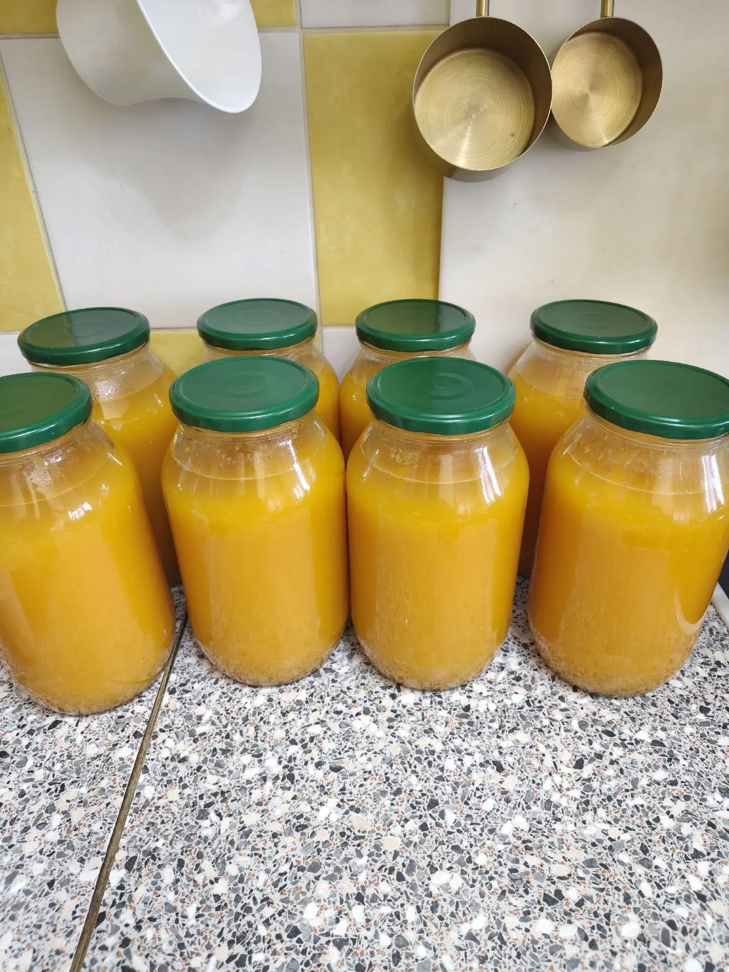 Тыквенный сок с курагой.